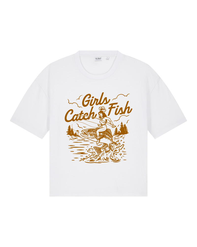 Women's Retro Fishing T-Shirt