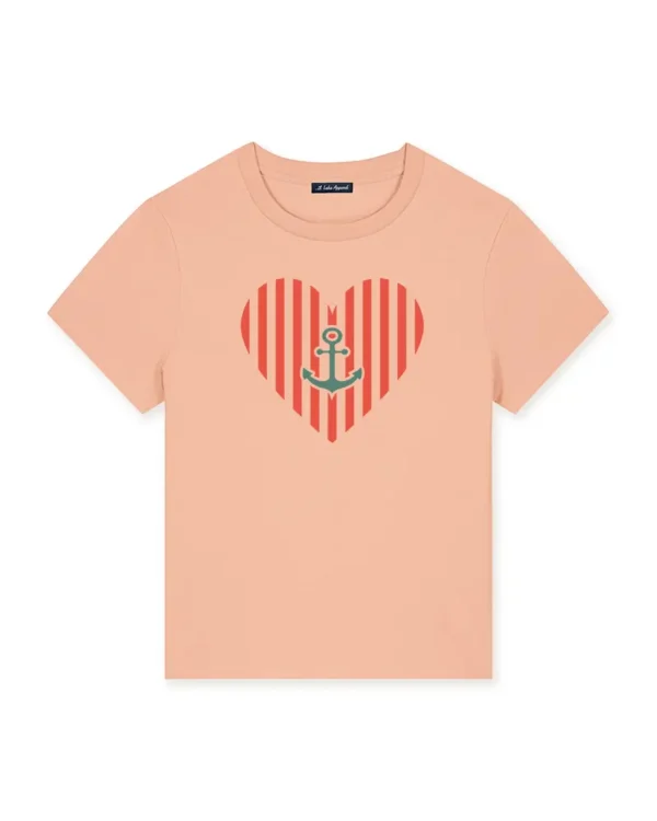 Women's Lake T-Shirt Peach