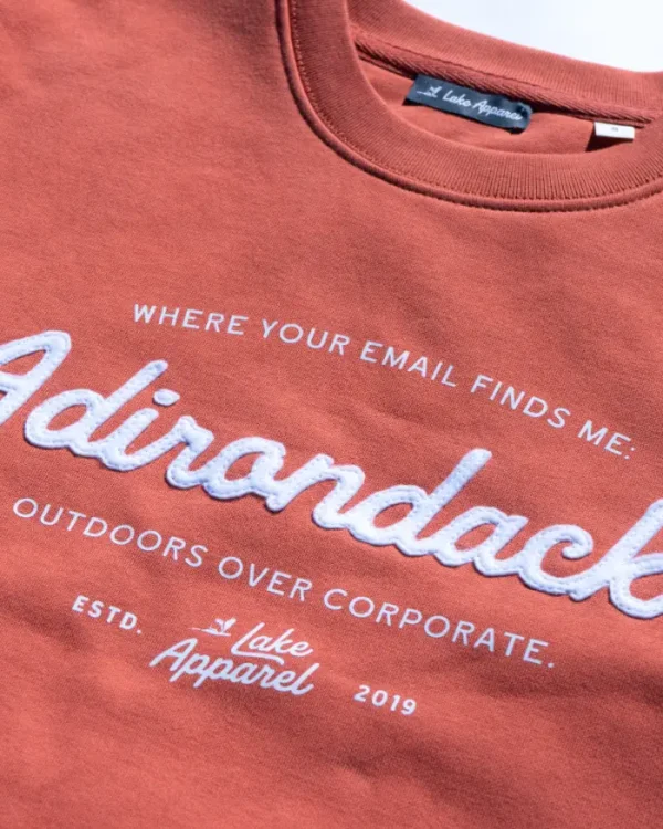 Adirondacks Organic Crewneck Sweatshirt