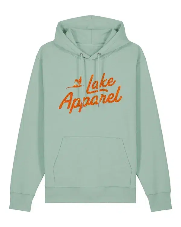 Orange Glitter Showgirl Hoodie Lake Apparel
